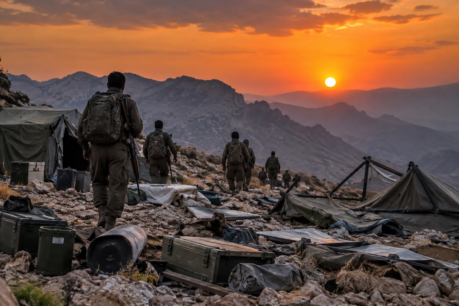 PKK, Metina'daki 4 barınma alanını boşalttı!